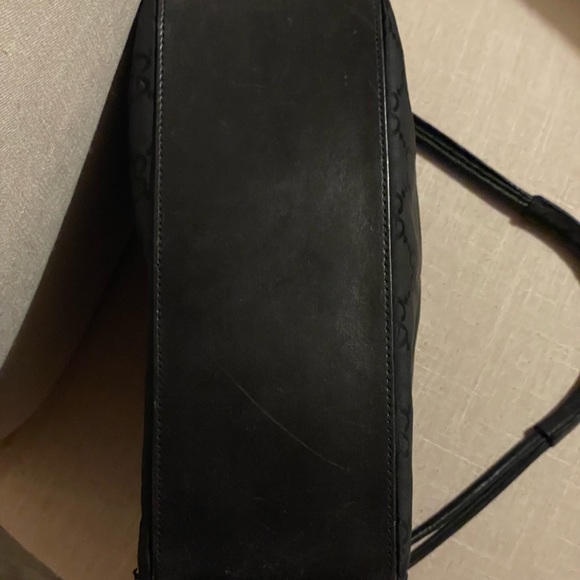 Gucci vintage black GG logo shoulder bag - Picture 4 of 7